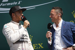 Foto zur News: Lewis Hamilton (Mercedes) und Frank Dernie