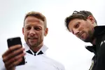 Gallerie: Jenson Button (McLaren) und Romain Grosjean (Lotus)