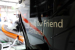 Foto zur News: Die Formel 1 nimmt Abschied von Jules Bianchi