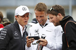 Gallerie: Nico Rosberg (Mercedes), Jenson Button (McLaren) und Romain Grosjean (Lotus)