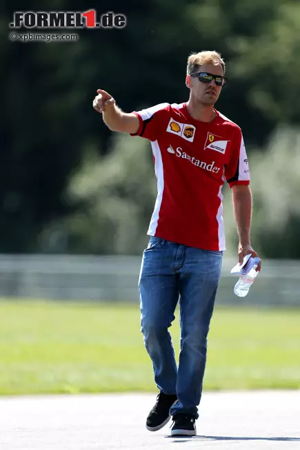 Foto zur News: Sebastian Vettel (Ferrari)