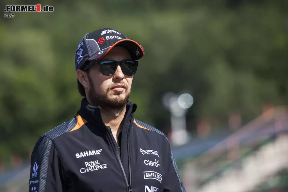 Foto zur News: Sergio Perez (Force India)