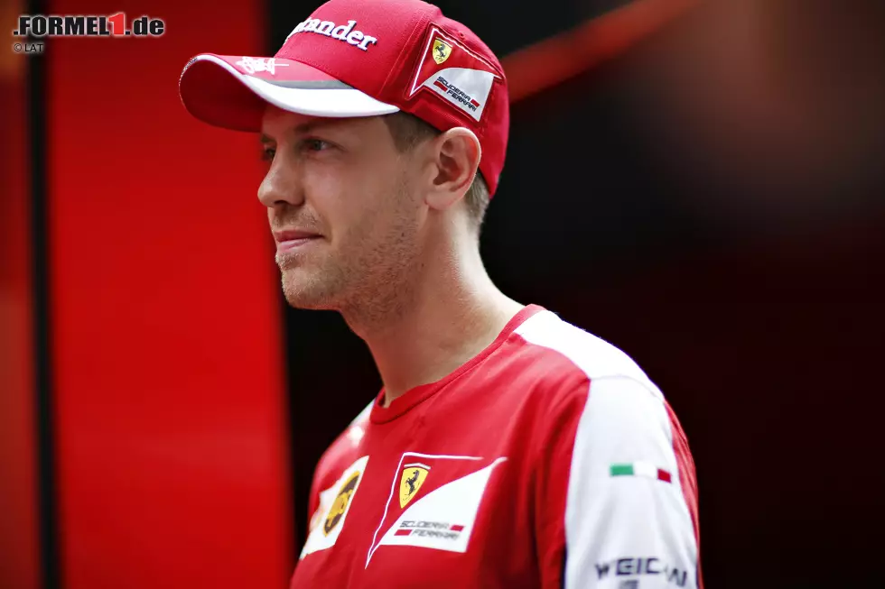 Foto zur News: Sebastian Vettel (Ferrari)