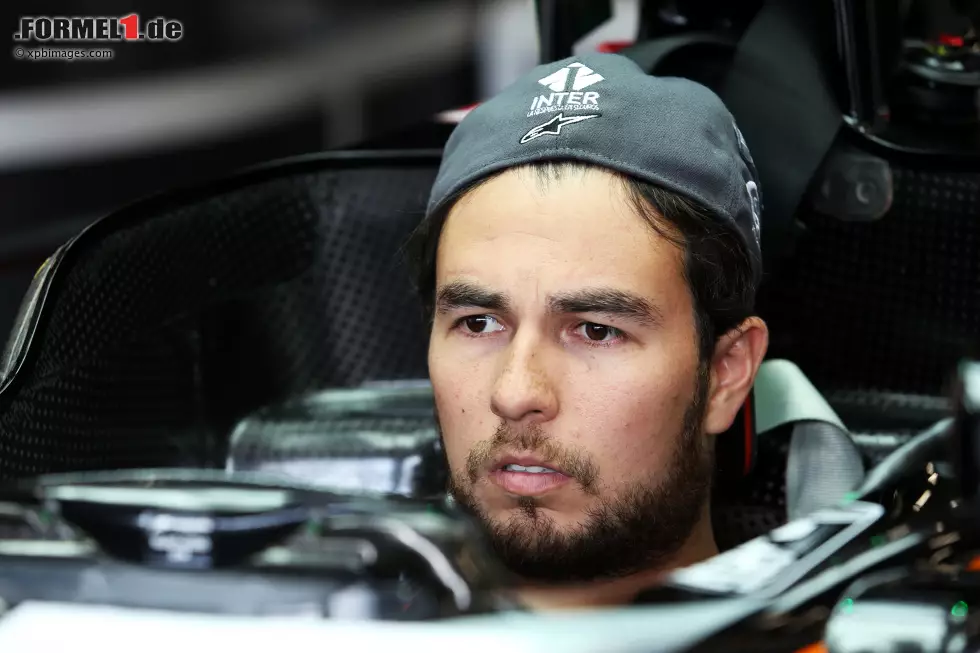 Foto zur News: Sergio Perez (Force India)