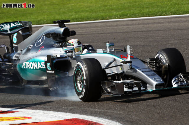 Foto zur News: Lewis Hamilton nahm seinem Teamkollegen eine halbe Sekunde ab