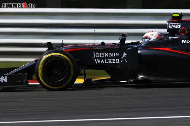 Jenson Button (McLaren Honda) besiegte Teamkollege Fernando Alonso - angesichts von Rang 17 sorgt das aber nicht für Jubel Foto zur News: Jenson Button (McLaren Honda) besiegte Teamkollege Fernando Alonso - angesichts von Rang 17 sorgt das aber nicht für Jubel