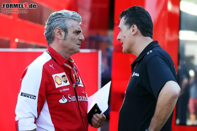 Foto zur News: Maurizio Arrivabene und Federico Gastaldi