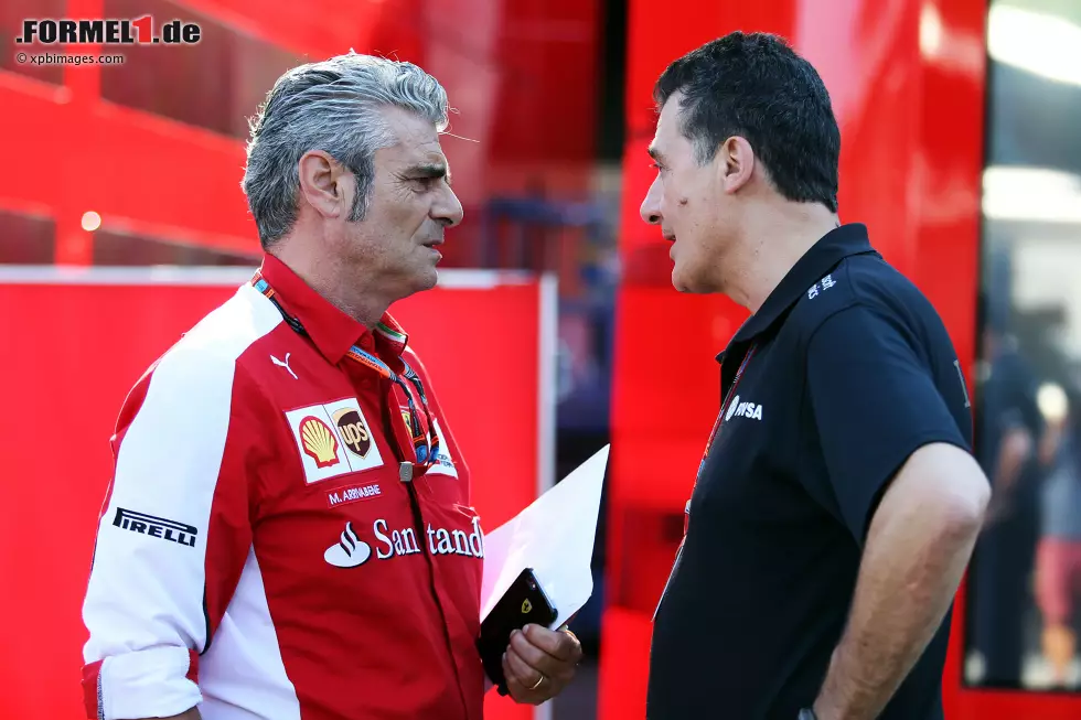 Foto zur News: Maurizio Arrivabene und Federico Gastaldi