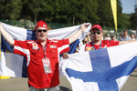 Foto zur News: Fans von Kimi Räikkönen (Ferrari)