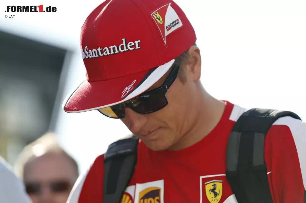 Foto zur News: Kimi Räikkönen (Ferrari)