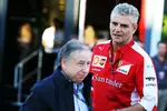 Foto zur News: Jean Todt und Maurizio Arrivabene