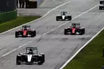 Gallerie: Lewis Hamilton (Mercedes), Kimi Räikkönen (Ferrari), Sebastian Vettel (Ferrari) und Nico Rosberg (Mercedes)