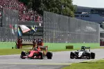 Gallerie: Nico Hülkenberg (Force India) und Kimi Räikkönen (Ferrari)