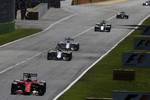 Foto zur News: Sebastian Vettel (Ferrari), Felipe Massa (Williams), Valtteri Bottas (Williams) und Nico Rosberg (Mercedes)