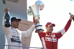 Foto zur News: Lewis Hamilton (Mercedes) und Sebastian Vettel (Ferrari)