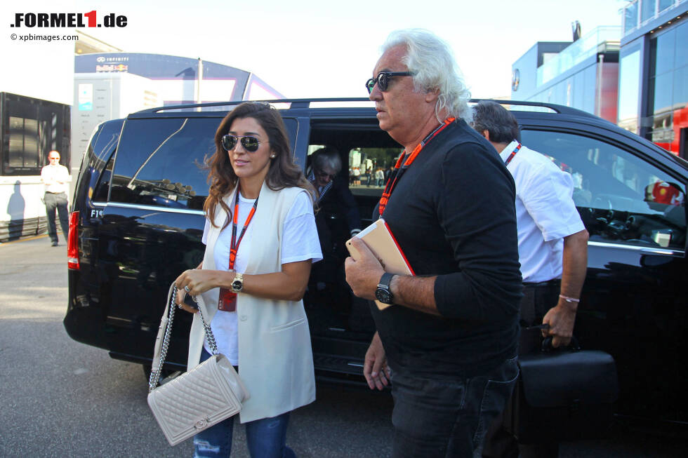 Foto zur News: Bernie Ecclestone und Flavio Briatore