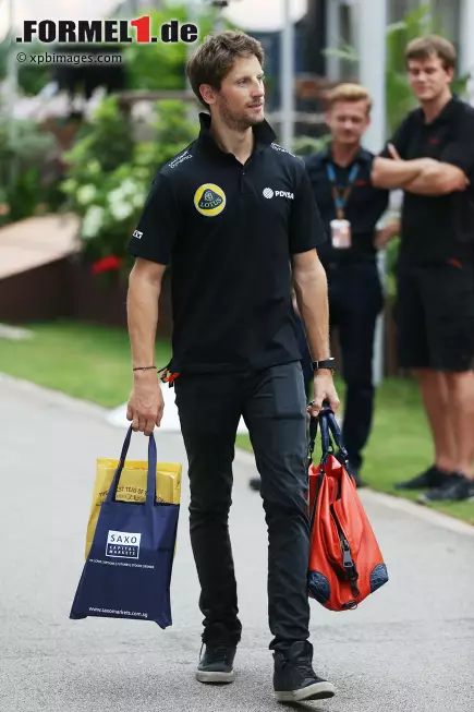 Foto zur News: Romain Grosjean (Lotus)