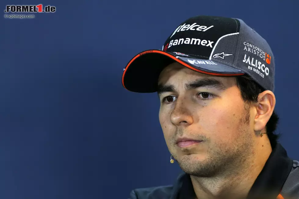 Foto zur News: Sergio Perez (Force India)