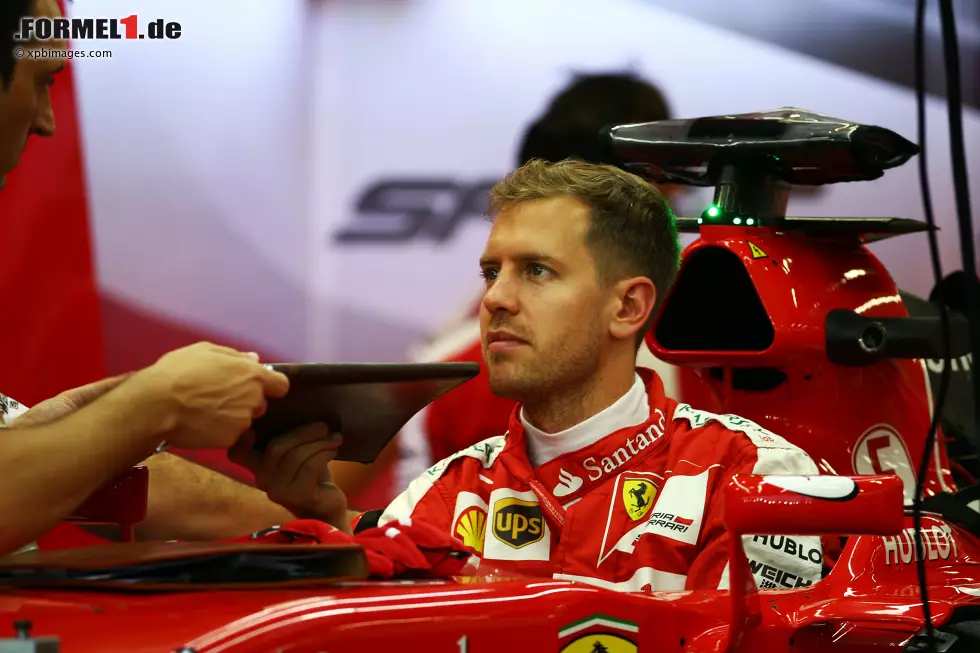 Foto zur News: Sebastian Vettel (Ferrari)