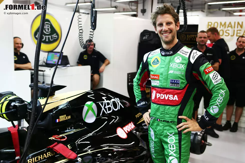 Foto zur News: Romain Grosjean (Lotus)