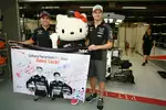 Foto zur News: Sergio Perez (Force India) und Nico Hülkenberg (Force India)