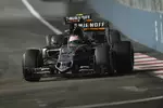 Foto zur News: Nico Hülkenberg (Force India) und Sergio Perez (Force India)