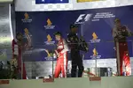 Gallerie: Sebastian Vettel (Ferrari), Daniel Ricciardo (Red Bull) und Kimi Räikkönen (Ferrari)