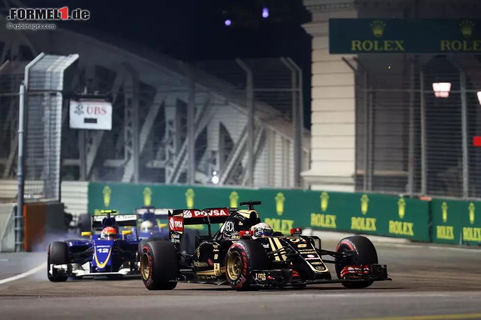 Foto zur News: Romain Grosjean (Lotus)