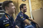 Foto zur News: Daniel Ricciardo, Daniil Kwjat (Red Bull)