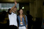 Foto zur News: Jenson Button (McLaren) und seine Ehefrau Jessica
