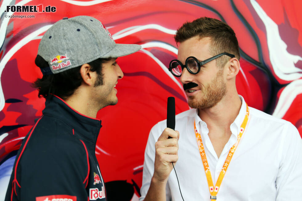 Foto zur News: Carlos Sainz (Toro Rosso) und James Rossiter