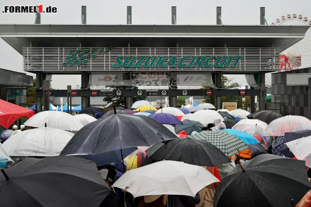 Foto zur News: Formel-1-Live-Ticker: Regenrennen in Suzuka wahrscheinlich