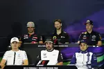 Foto zur News: Carlos Sainz (Toro Rosso), Romain Grosjean (Lotus), Daniil Kwjat (Red Bull), Felipe Massa (Williams), Fernando Alonso (McLaren) und Nico Rosberg (Mercedes)