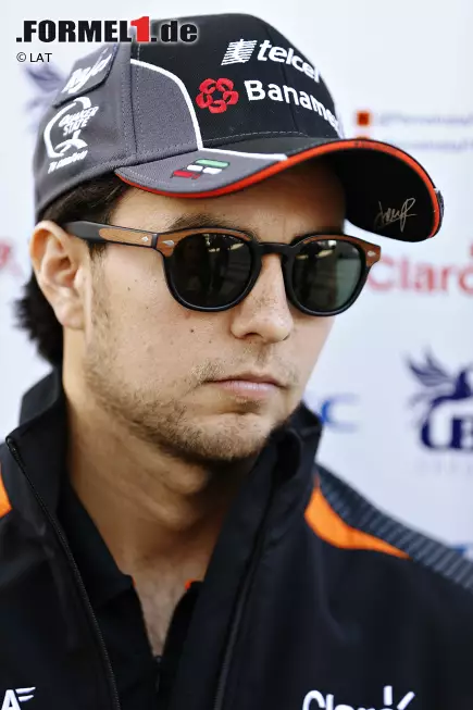 Foto zur News: Sergio Perez (Force India)