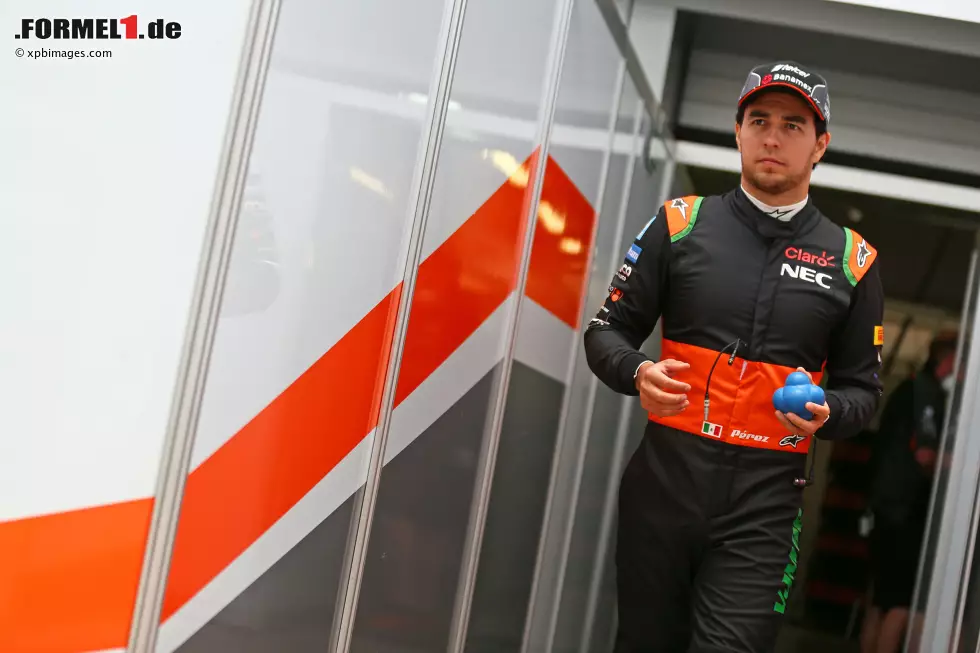 Foto zur News: Sergio Perez (Force India)