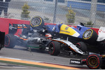 Foto zur News: Nico Hülkenberg (Force India) und Marcus Ericsson (Sauber)