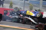 Foto zur News: Nico Hülkenberg (Force India) und Marcus Ericsson (Sauber)