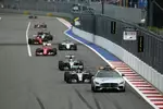 Gallerie: Nico Rosberg (Mercedes), Lewis Hamilton (Mercedes), Kimi Räikkönen (Ferrari), Valtteri Bottas (Williams) und Sebastian Vettel (Ferrari)