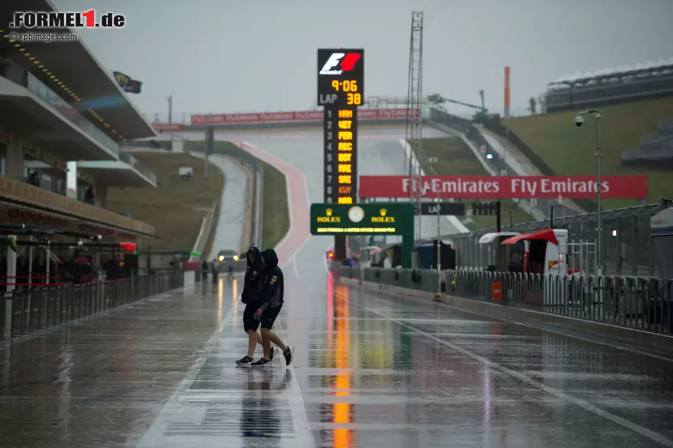 Foto zur News: Regen in Austin