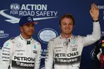 Foto zur News: Nico Rosberg (Mercedes) und Lewis Hamilton (Mercedes)