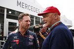 Foto zur News: Christian Horner und Niki Lauda