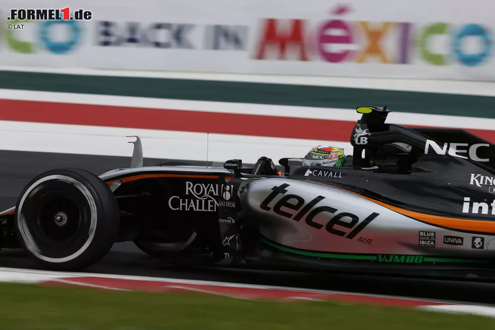 Foto zur News: Sergio Perez (Force India)