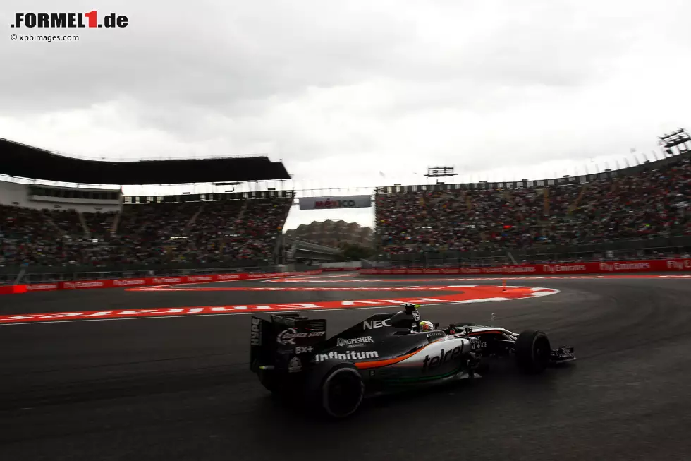 Foto zur News: Sergio Perez (Force India)