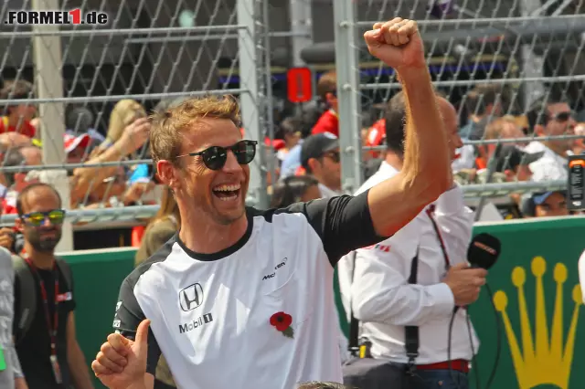 Foto zur News: Formel-1-Live-Ticker: Jenson Button beim Race of Champions