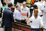 Foto zur News: Jean Todt und Pastor Maldonado (Lotus)