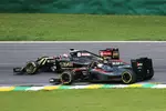 Gallerie: Romain Grosjean (Lotus) und Jenson Button (McLaren)