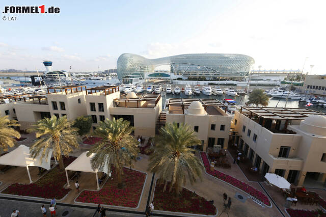 Foto zur News: Paddock in Abu Dhabi