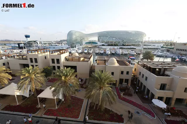 Foto zur News: Paddock in Abu Dhabi