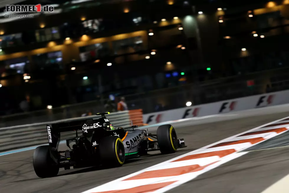 Foto zur News: Sergio Perez (Force India)