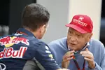 Foto zur News: Niki Lauda und Christian Horner